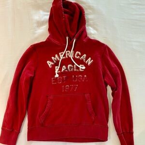 American Eagle Outfitters Red Hoodie